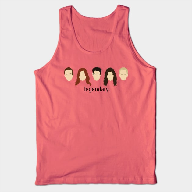 Legendary | Simple HIMYM Tank Top by kingsrock